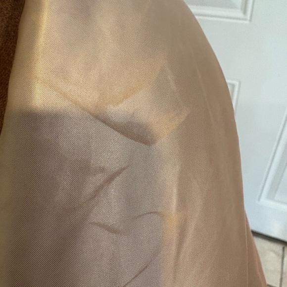 Talbots Metallic Gold Puffer vest - Picture 4 of 5